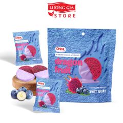 Thanh long sấy dẻo nhúng sô-cô-la việt quất Ohla 100g