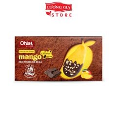 Hộp xoài nhúng sô-cô-la hạnh nhân 180g Ohla