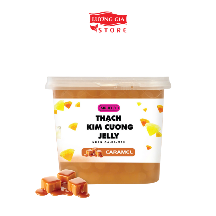 Thạch Kim Cương Nhân Caramel Jelly 2kg