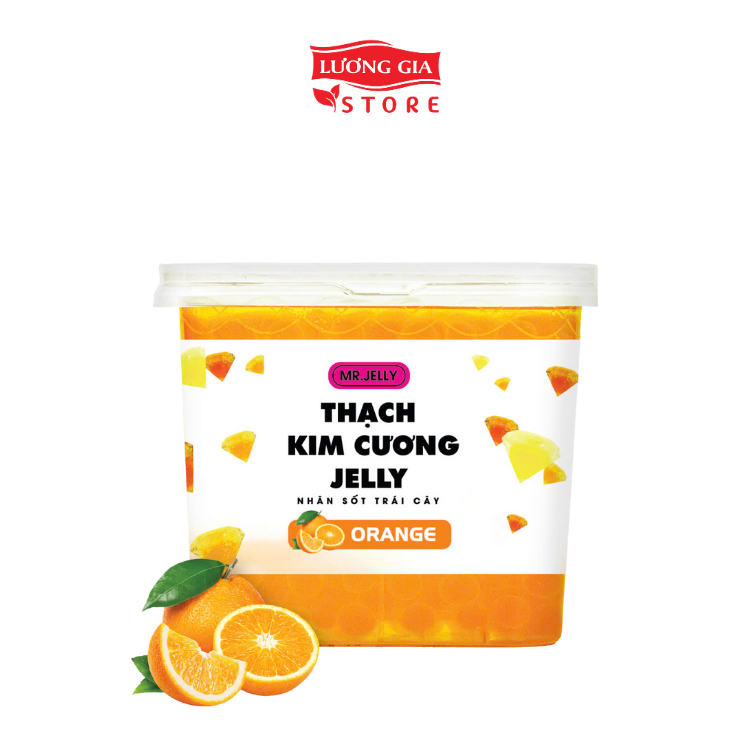 Thạch Kim Cương Nhân Cam Jelly 2kg