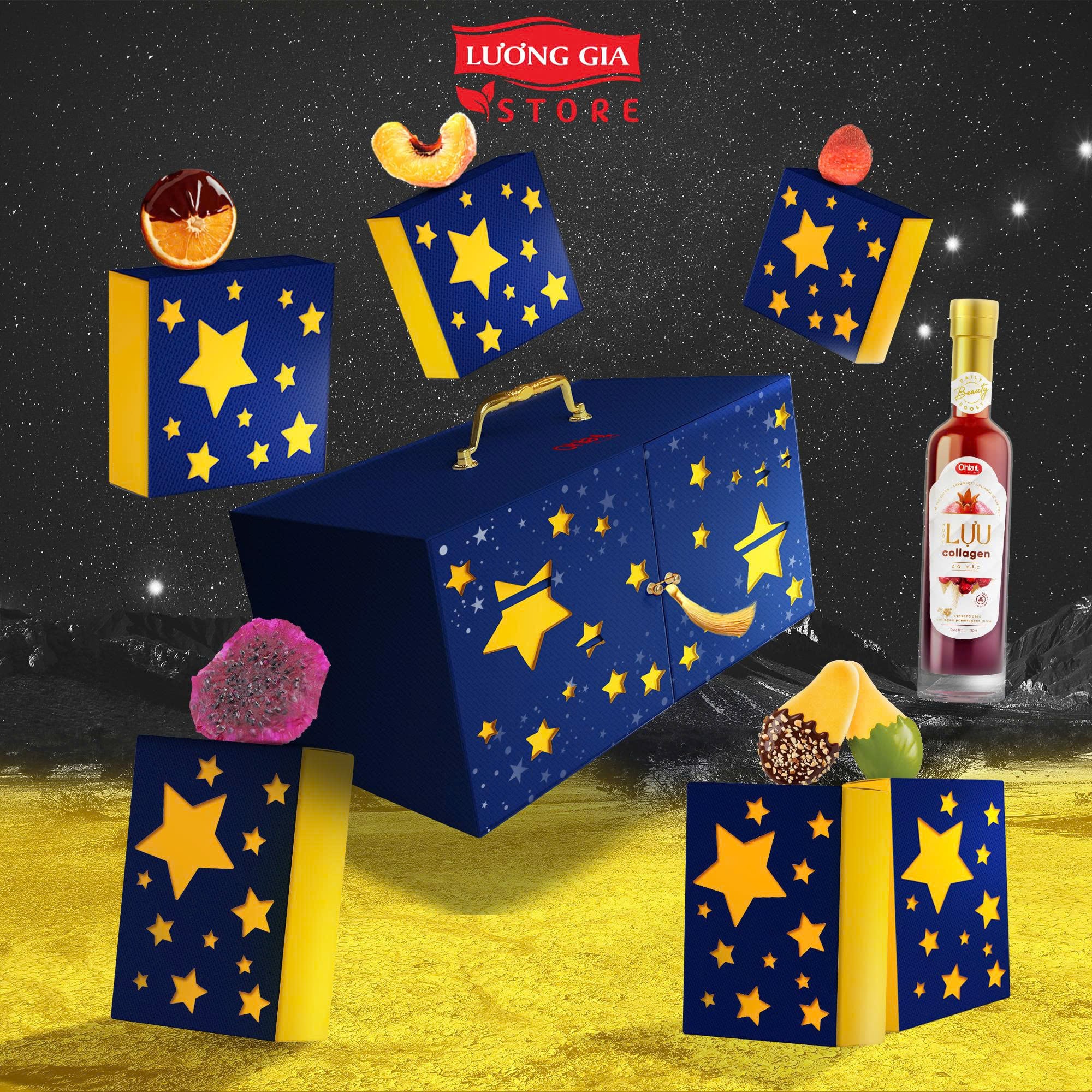 Set Quà Tết Ohla – Tinh Tú Khai Xuân | Quà Tết Doanh Nghiệp Cao Cấp 2026