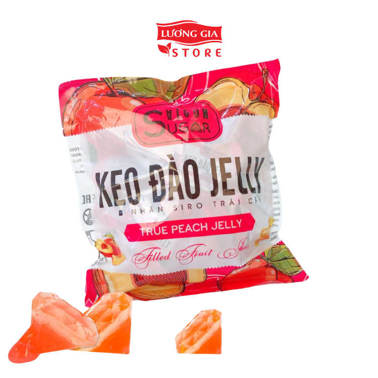 Kẹo kim cương sốt trái cây vị Đào