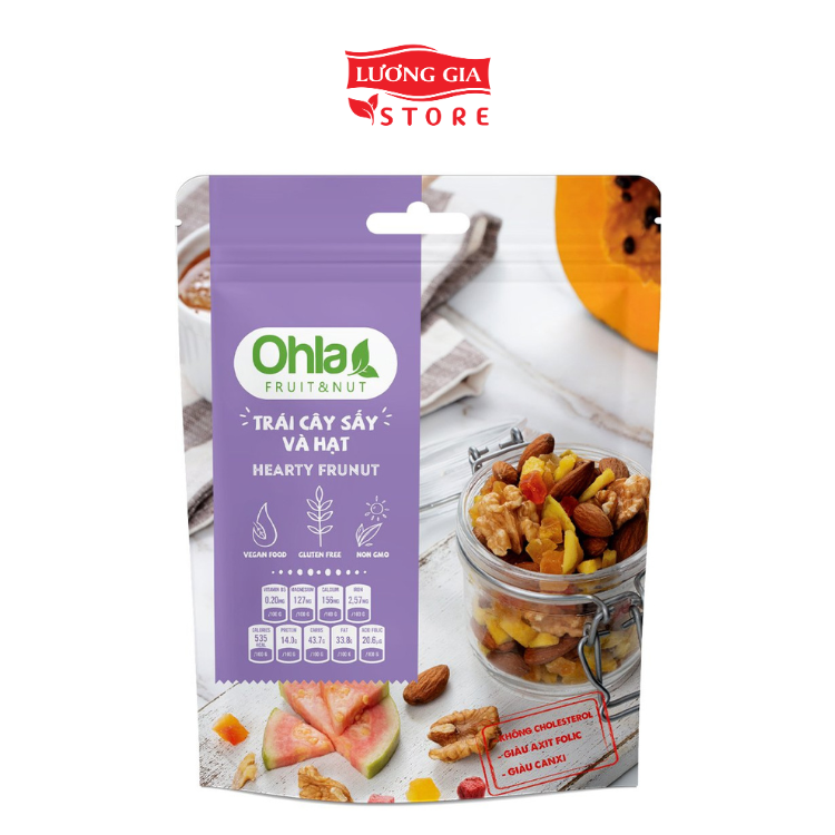 Trái Cây sấy & Hạt Hearty Frunut
