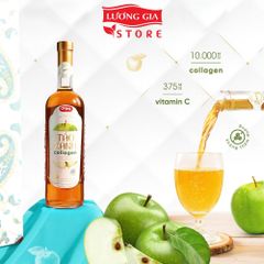 Nước Táo Xanh Collagen Cô Đặc Ohla 750ml - Không Đường, 10.000mg Collagen