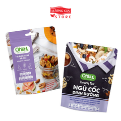 COMBO Bộ đôi năng lượng Hearty ( 1 NCDD Hearty 180gr và 1 Trái Cây Sấy Mix Hạt Hearty 100gr)