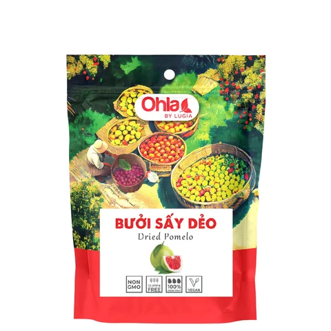 Vỏ Bưởi Sấy Dẻo túi 500g