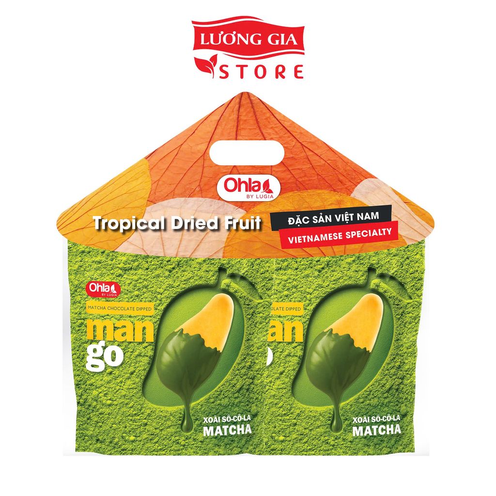 Set nón lá Xoài Sô-cô-la Matcha Ohla (5x100g)