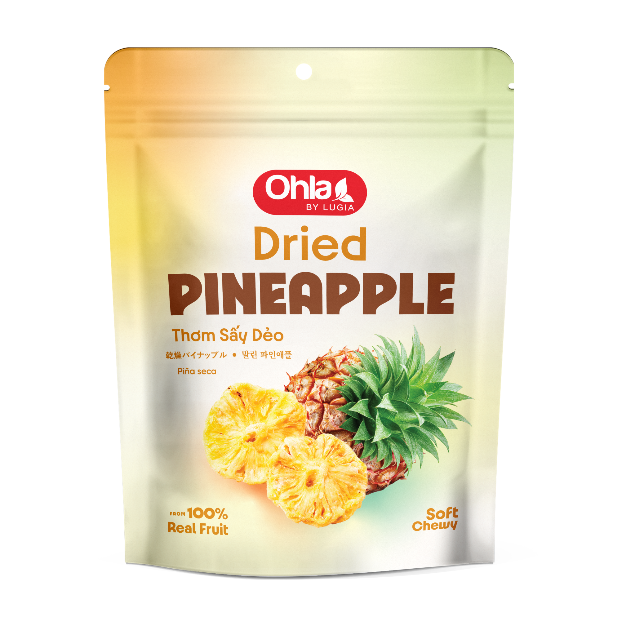 Thơm Sấy Dẻo túi 100g