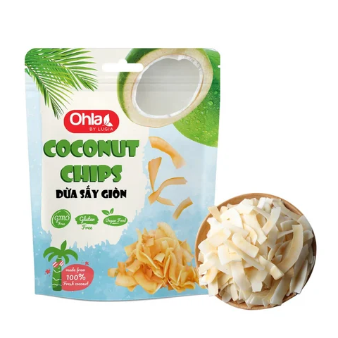 Dừa Sấy Giòn túi 50g