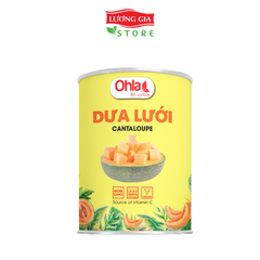 Trái cây tươi đóng lon Ohla 950g - Dưa lưới