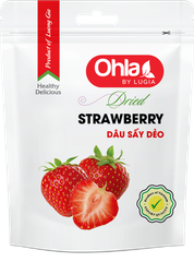 Set nón lá hương vị nhiệt đới Ohla (5x100g) ( Dâu, xoài chín, ổi, đu đủ, thanh long)