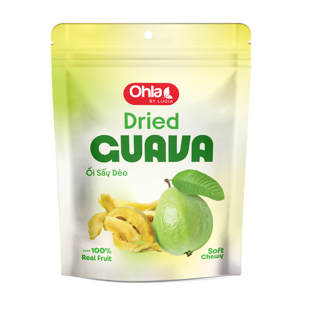 Set nón lá hương vị nhiệt đới Ohla (5x100g) ( Dâu, xoài chín, ổi, đu đủ, thanh long)