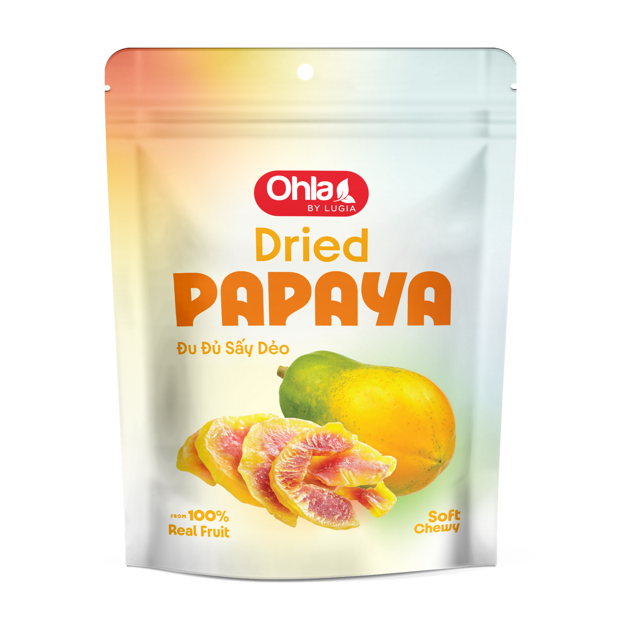 Đu Đủ Sấy Dẻo túi 100g