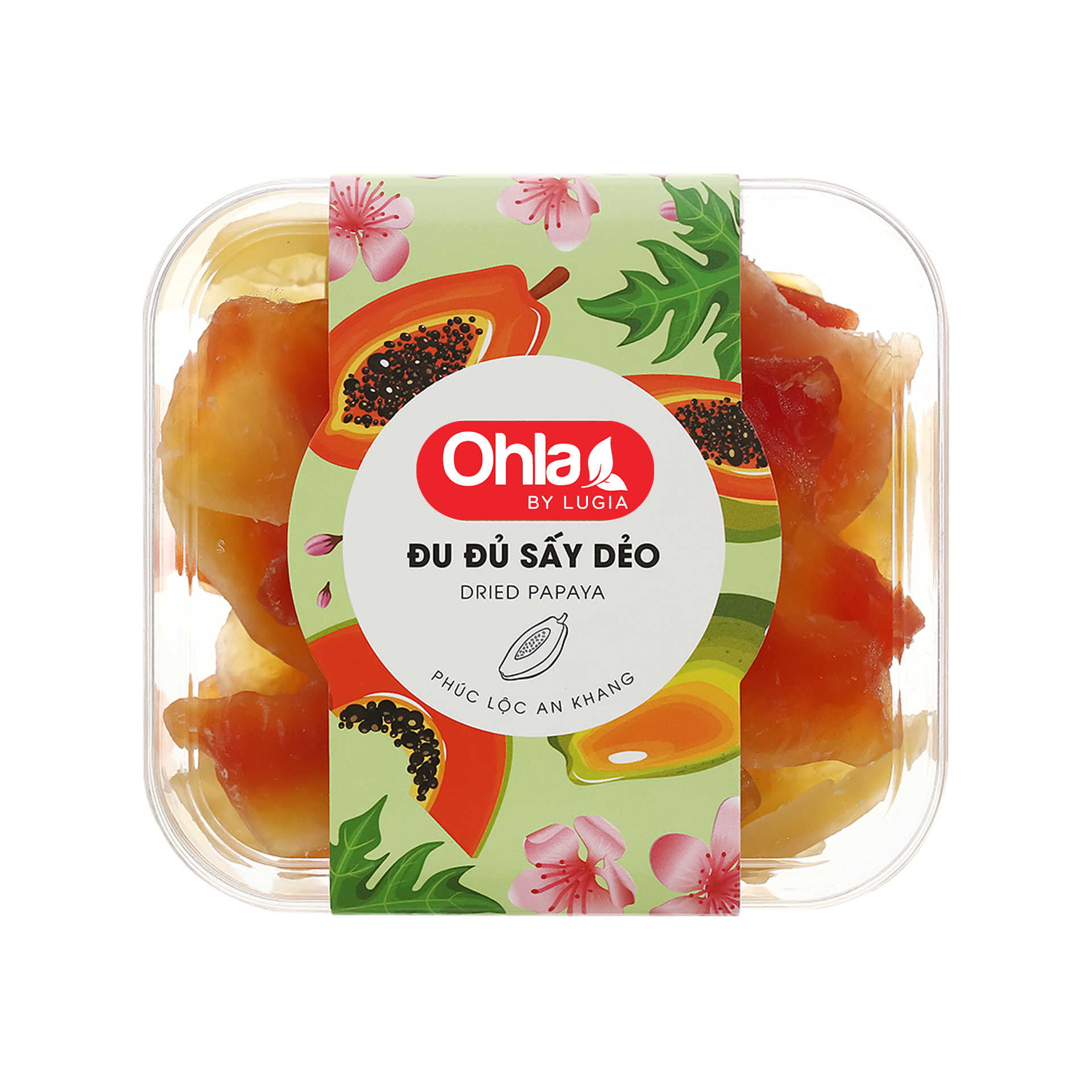 Đu Đủ Sấy Dẻo Không Đường hộp 200g