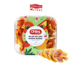 Đu đủ sấy dẻo không đường Ohla 200g