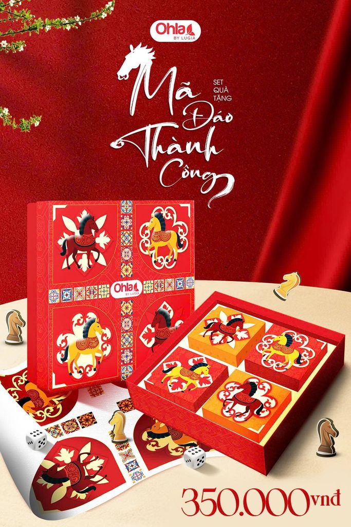 Set Quà Tặng Ohla – Mã Đáo Thành Công | Quà Tặng Doanh Nghiệp Cao Cấp 2027