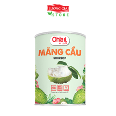 Trái cây tươi đóng lon Ohla 950g - Mãng Cầu
