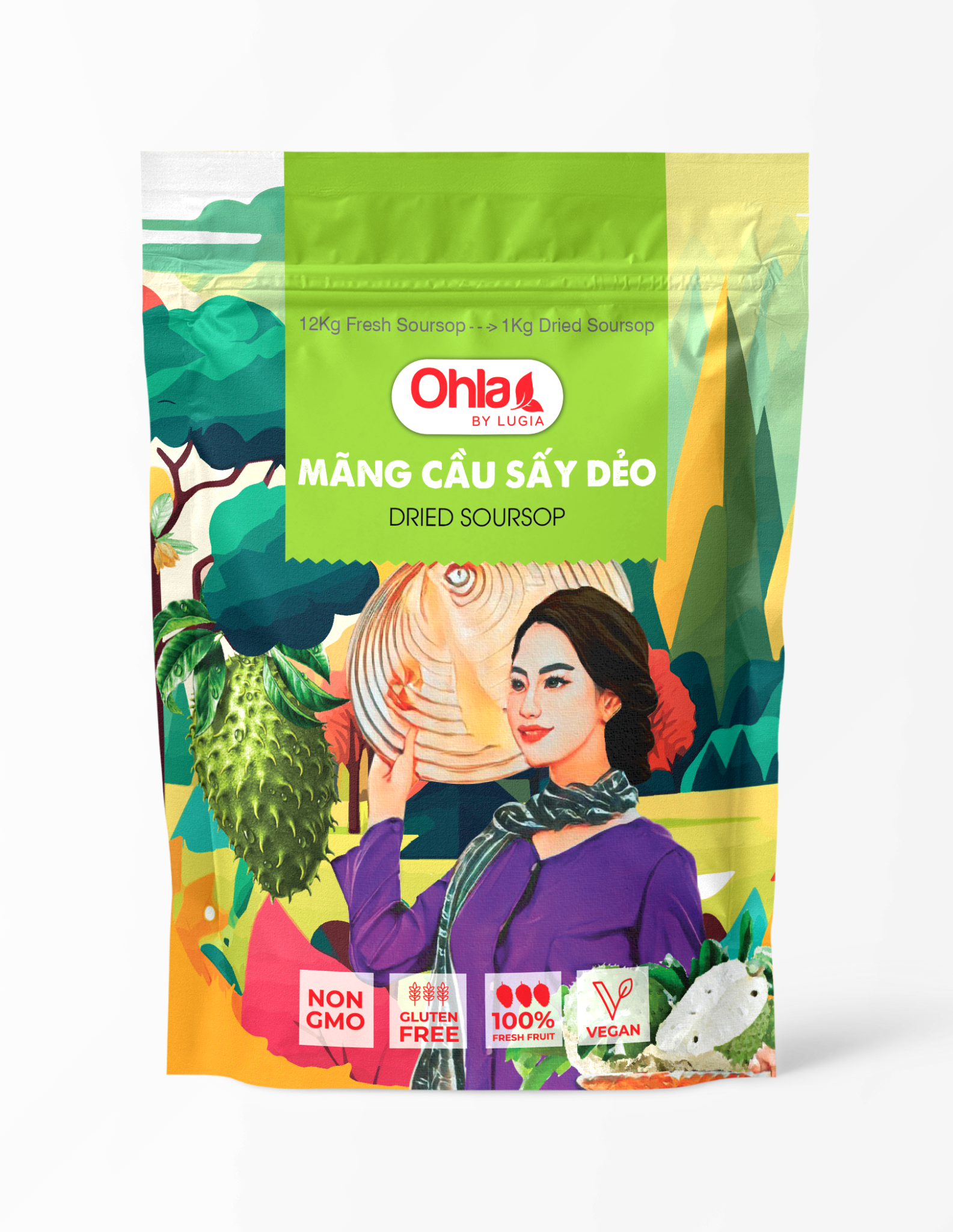 Mãng Cầu Sấy Dẻo túi 100g CG