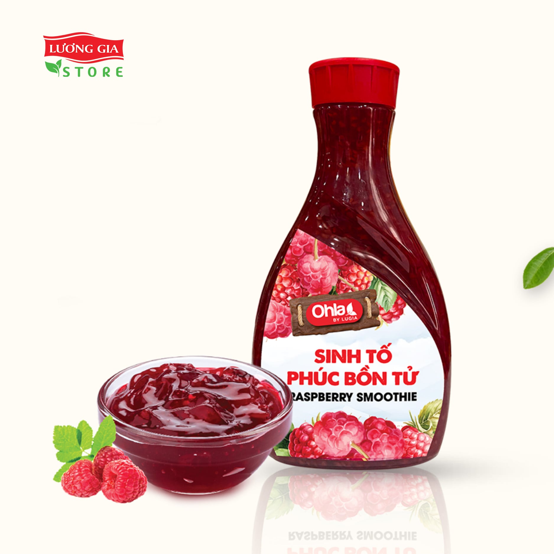 Sinh tố Phúc Bồn Tử Ohla 1000ml