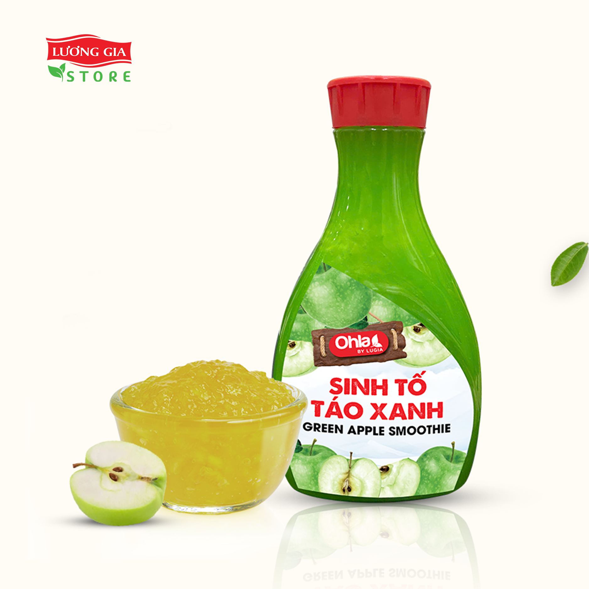 Sinh tố Táo Xanh Ohla 1000ml