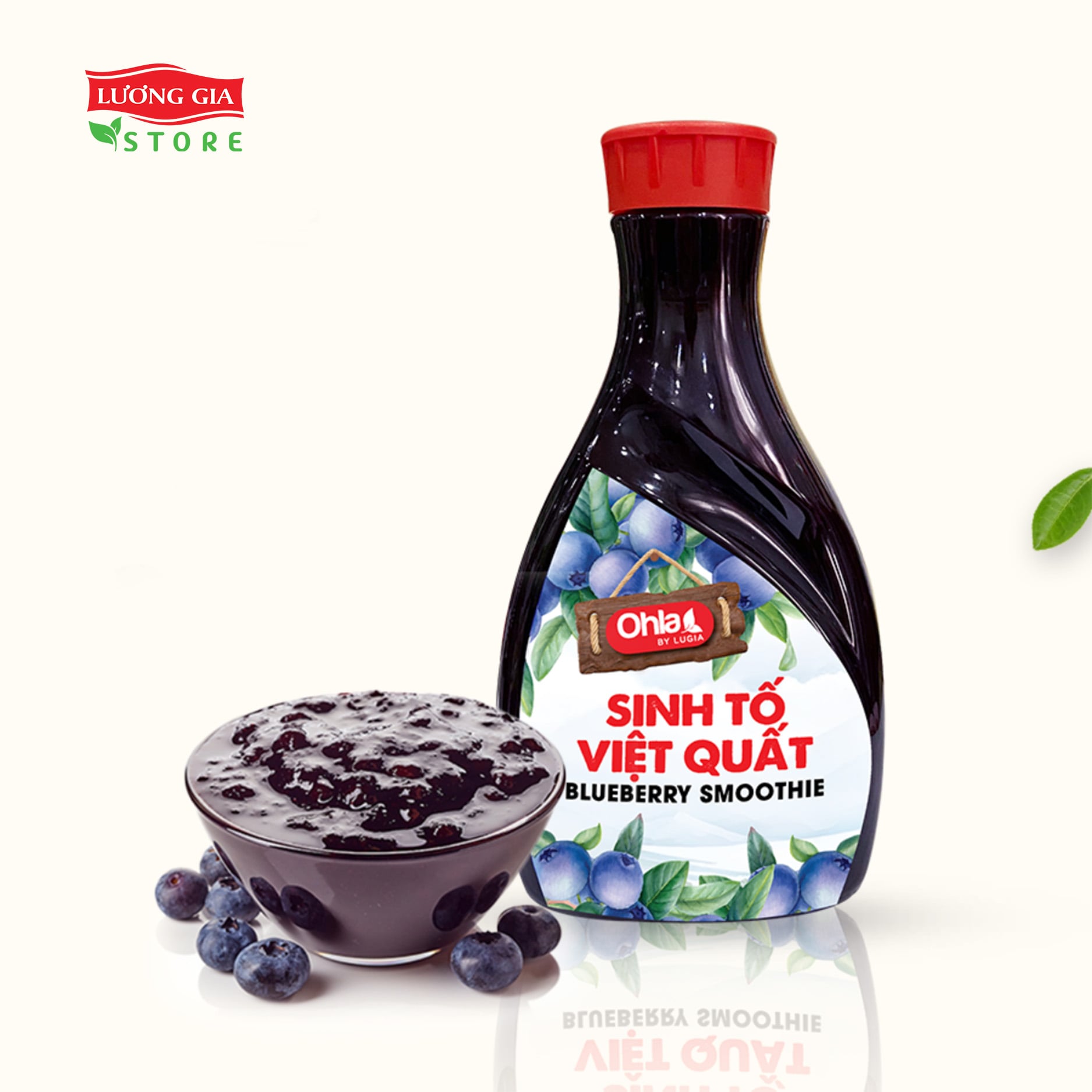 Sinh tố Việt Quất Ohla 1000ml