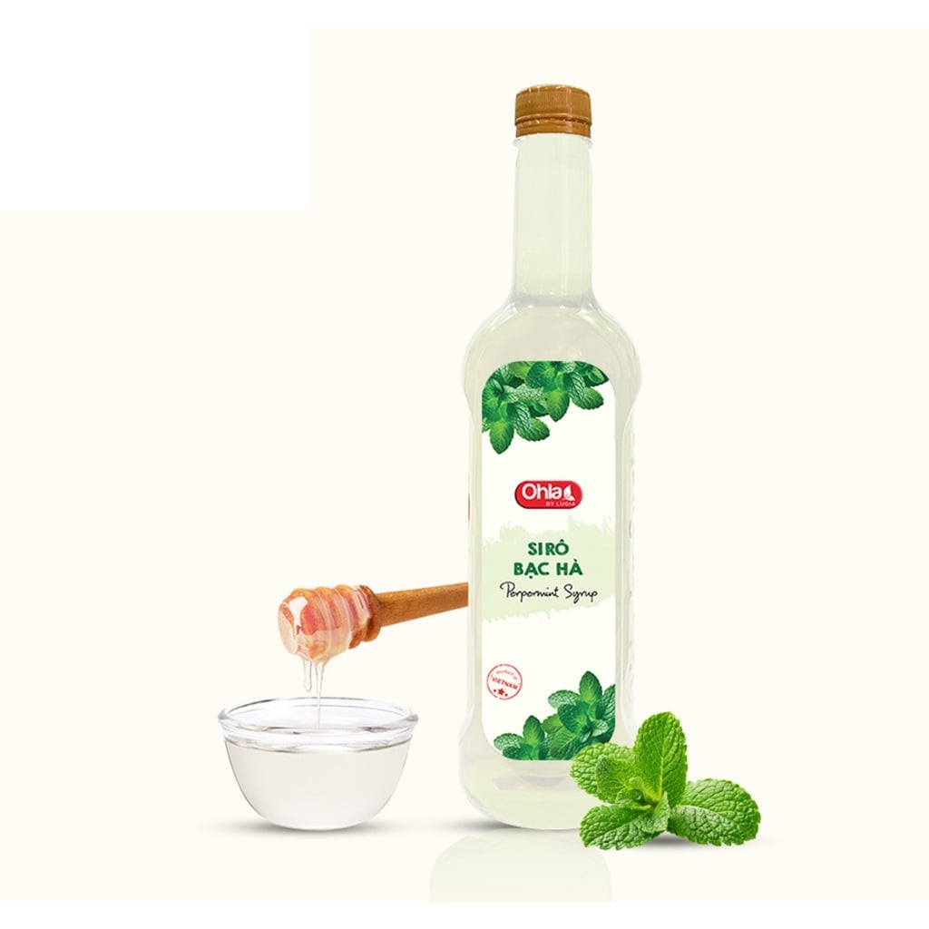 Siro Bạc Hà chai nhựa 780ml