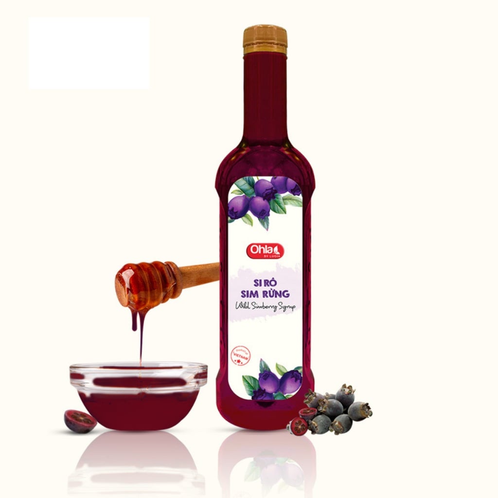 Siro Sim Rừng Ohla 780ml (chai nhựa)