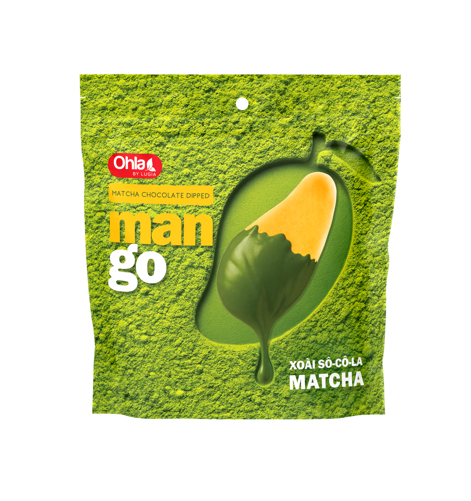 Xoài Sấy Dẻo Socola Matcha túi 100g