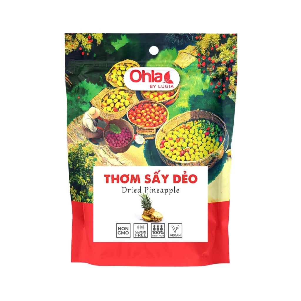 Thơm Sấy Dẻo túi 1kg