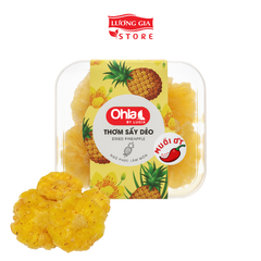 Thơm sấy dẻo muối ớt hộp 200g