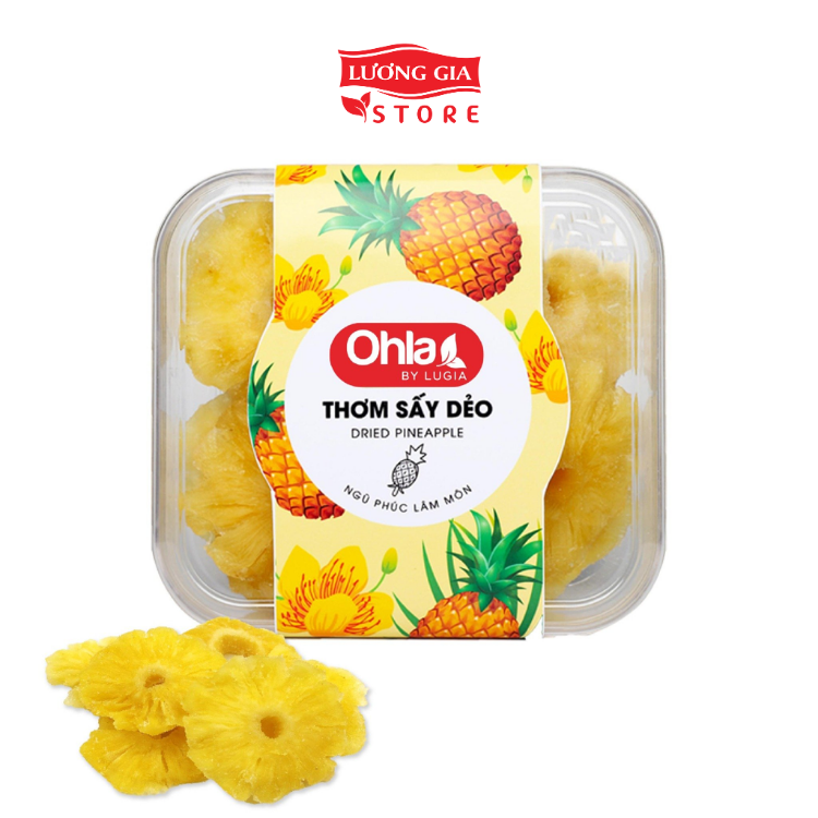 Thơm sấy dẻo Ohla_ 200g (hộp)