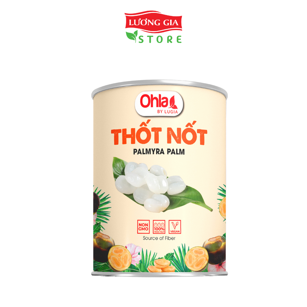 Trái cây tươi đóng lon Ohla 950g - Thốt Nốt