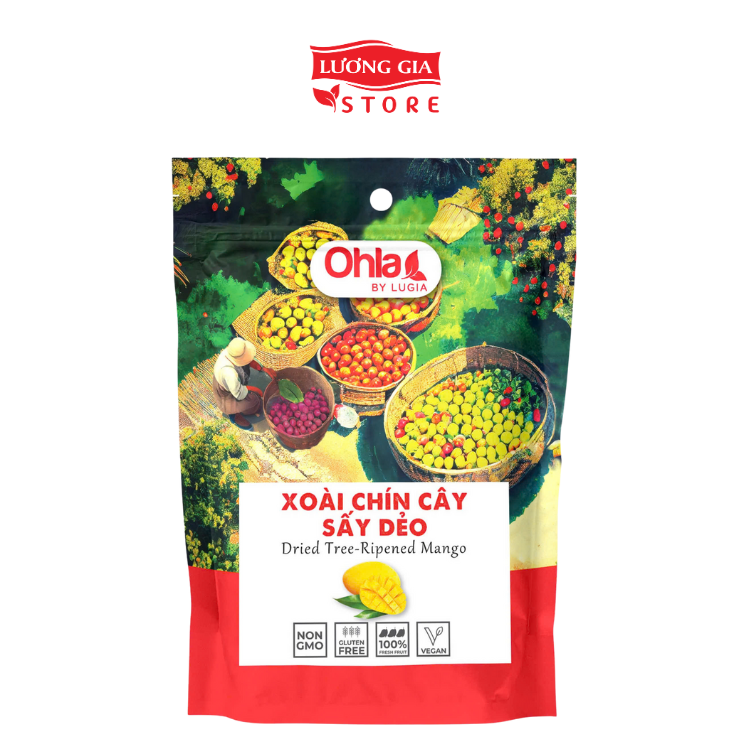Xoài chín cây sấy dẻo 1kg