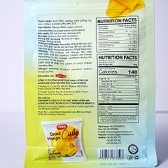 Xoài Sấy Dẻo Ohla 200g (10 gói x 20g) - Thái Cắt Dạng Viên Đóng Gói 20g Tiện Lợi Sử Dụng Và Bảo Quản