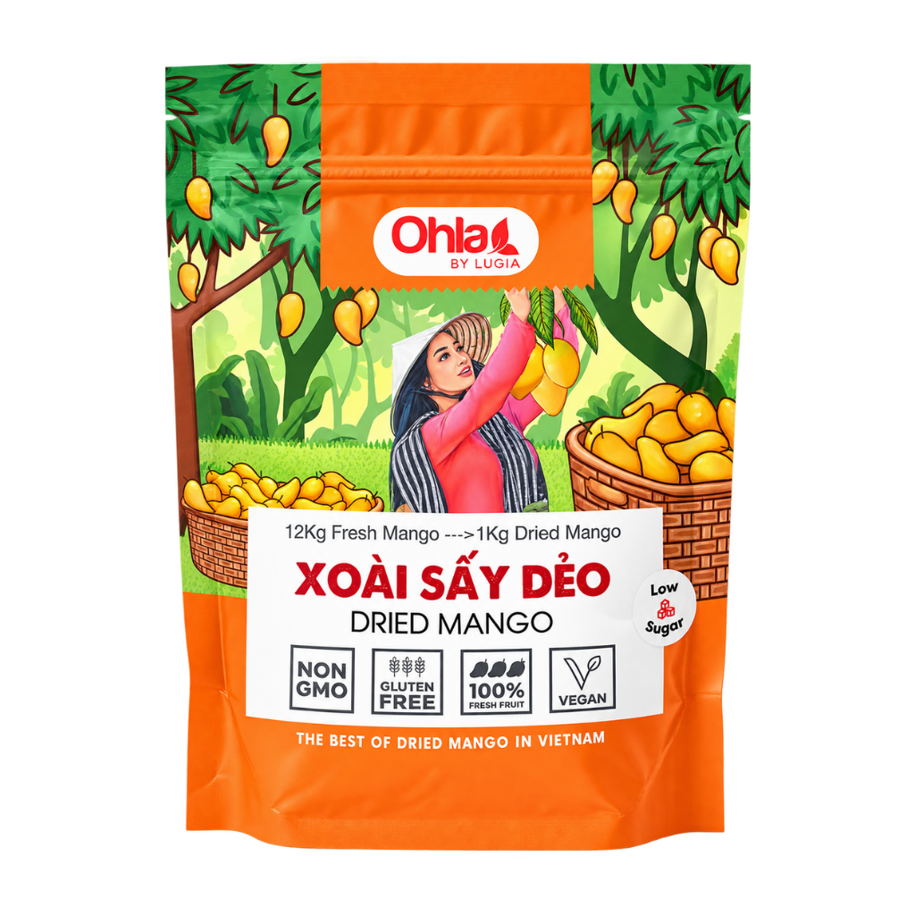 Xoài Sấy Dẻo túi 1kg
