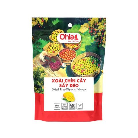 Xoài Chín Cây Sấy Dẻo túi 1kg