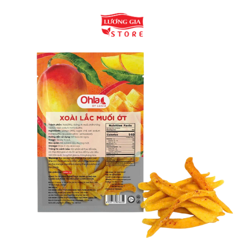 Xoài lắc muối ớt Ohla 50g