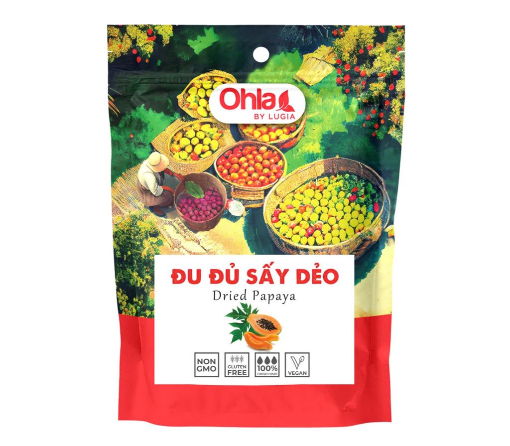 Đu đủ sấy dẻo Ohla