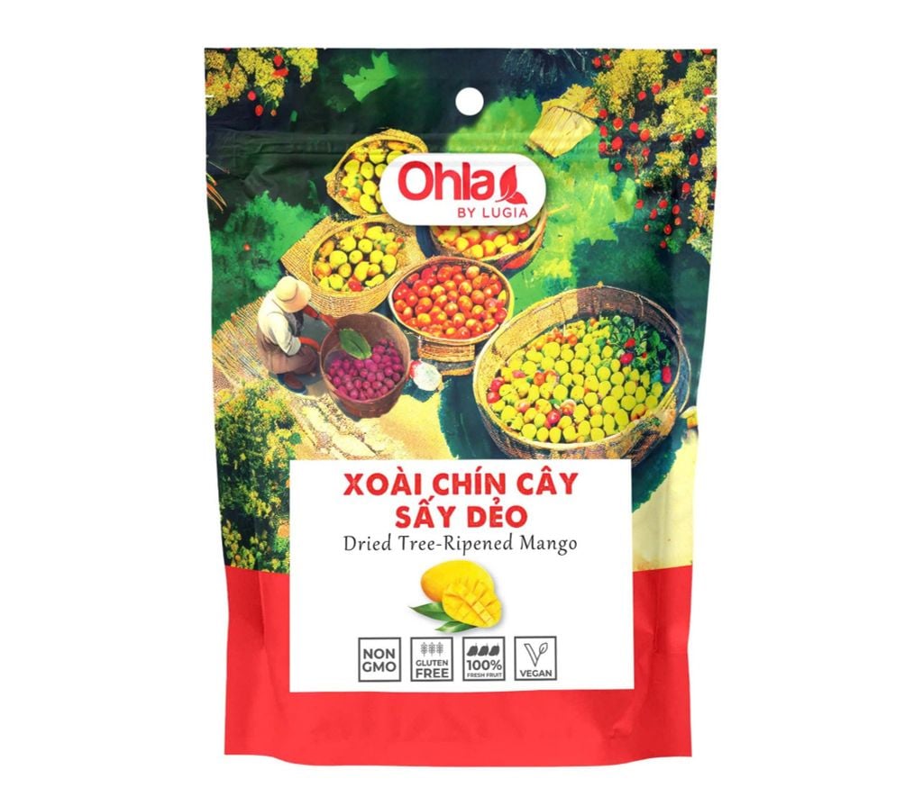 Xoài chín cây sấy dẻo Ohla