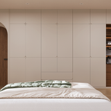 Tủ áo Mani Grande MDF chống ẩm sơn hoàn thiện hoàn thiện - chi tiết vật liệu