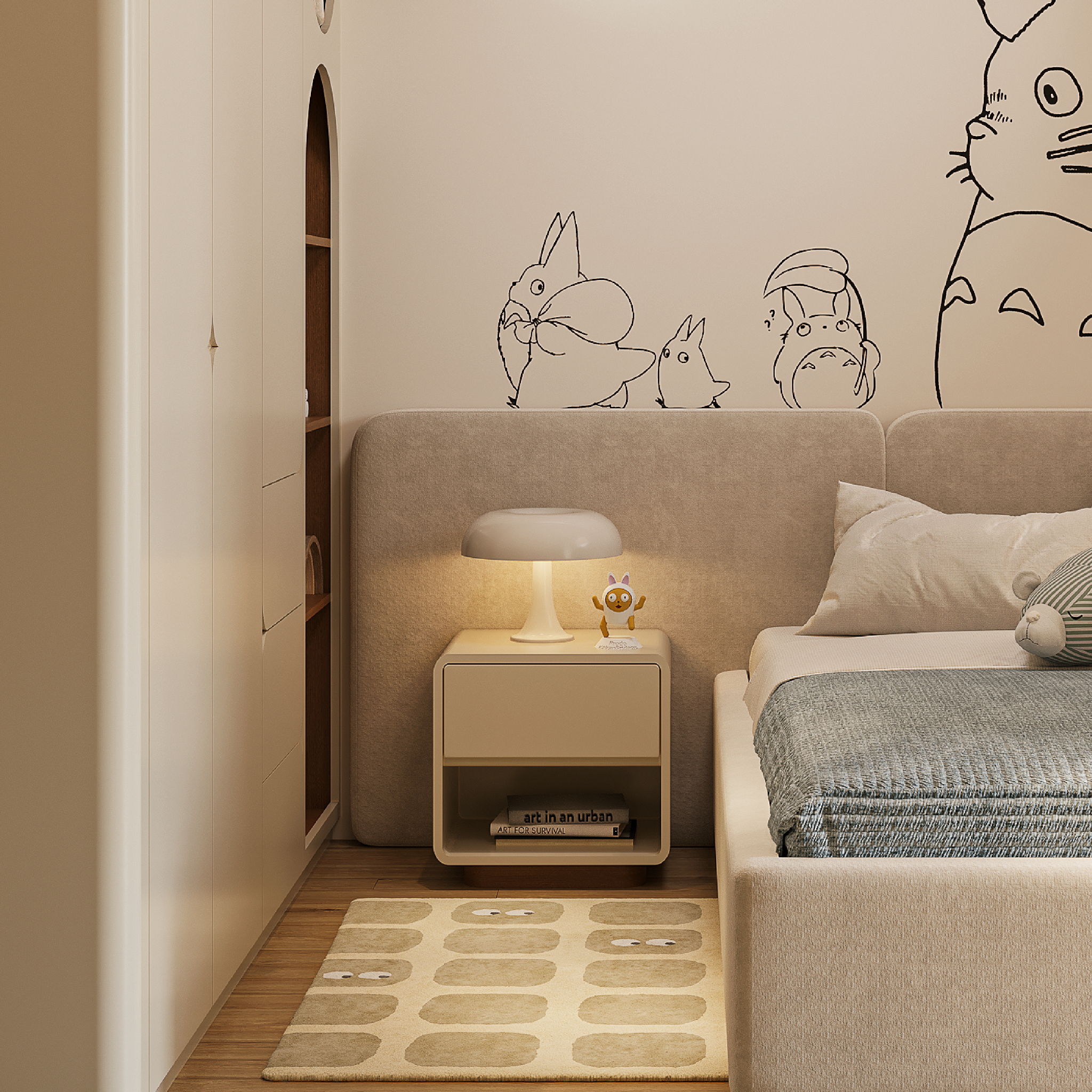  Tủ đầu giường Moni 