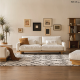 Sofa băng Mori Classic 2–3 chỗ màu xám nhạt - góc chính diện
