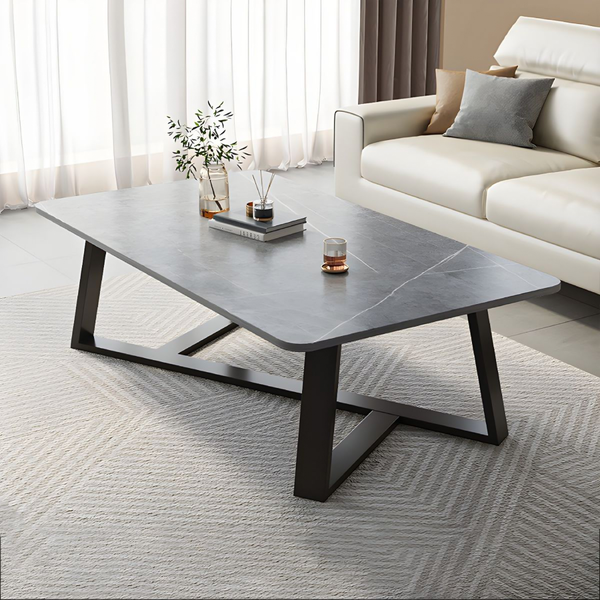 bàn sofa como 2 mặt đá đen