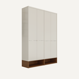 Tủ giày Mani Alto MDF chống ẩm sơn hoàn thiện & veneer - chi tiết vật liệu