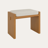 Ghế đôn Mori Vanity - gỗ dầu