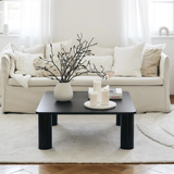 Bàn sofa Elephant Square - góc nhìn tổng thể thiết kế bàn trà phòng khách