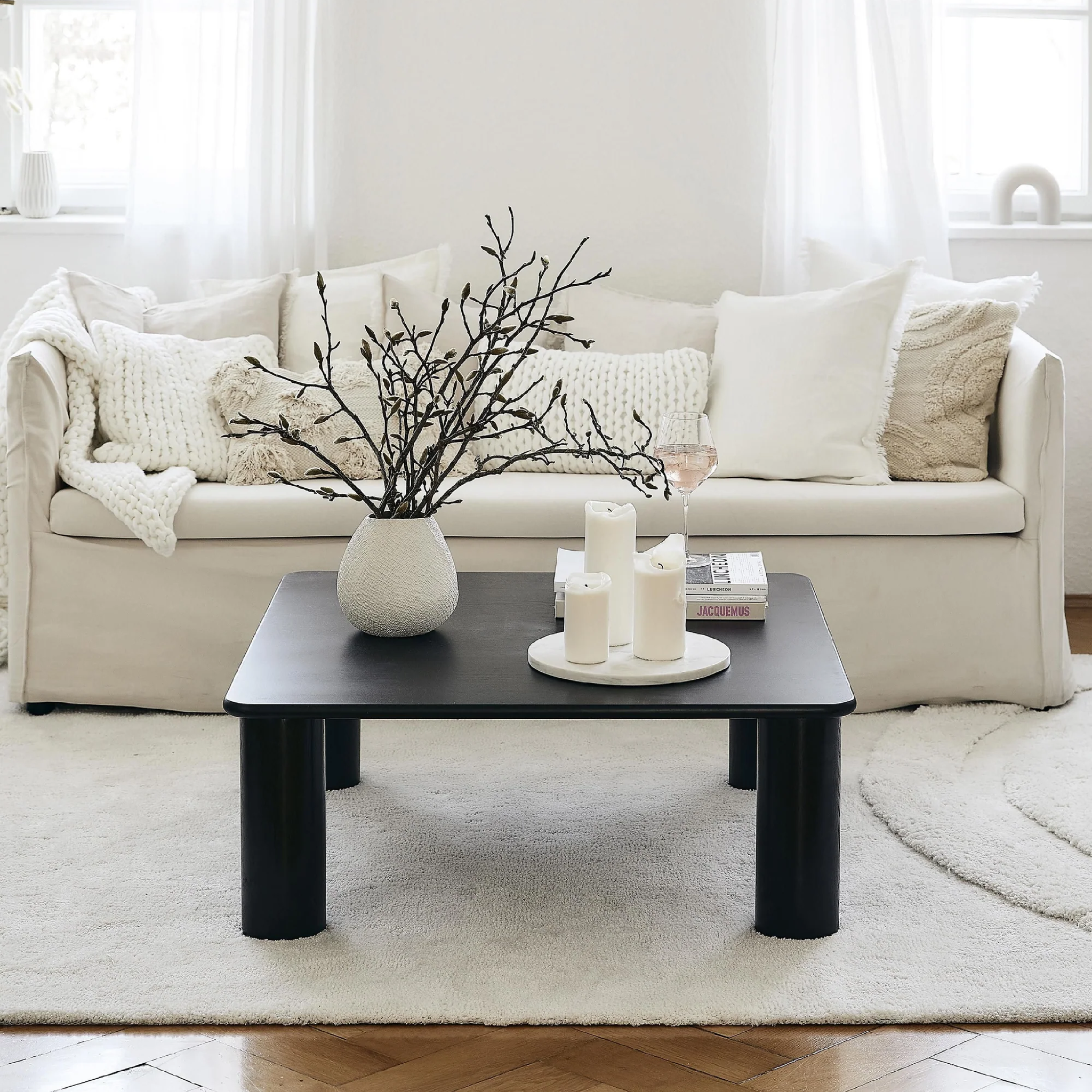  Bàn sofa Elephant Square MDF 