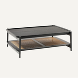 Bàn sofa Libby - chi tiết mặt bàn Gỗ Tần bì phủ veneer
