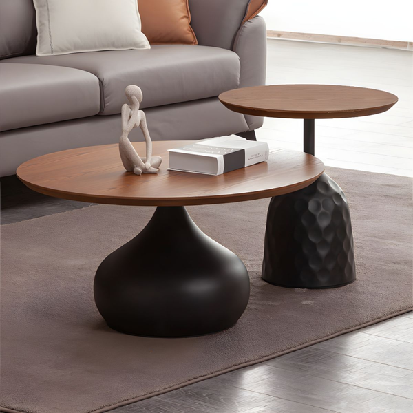 Bàn sofa Moli MDF veneer cho phòng khách