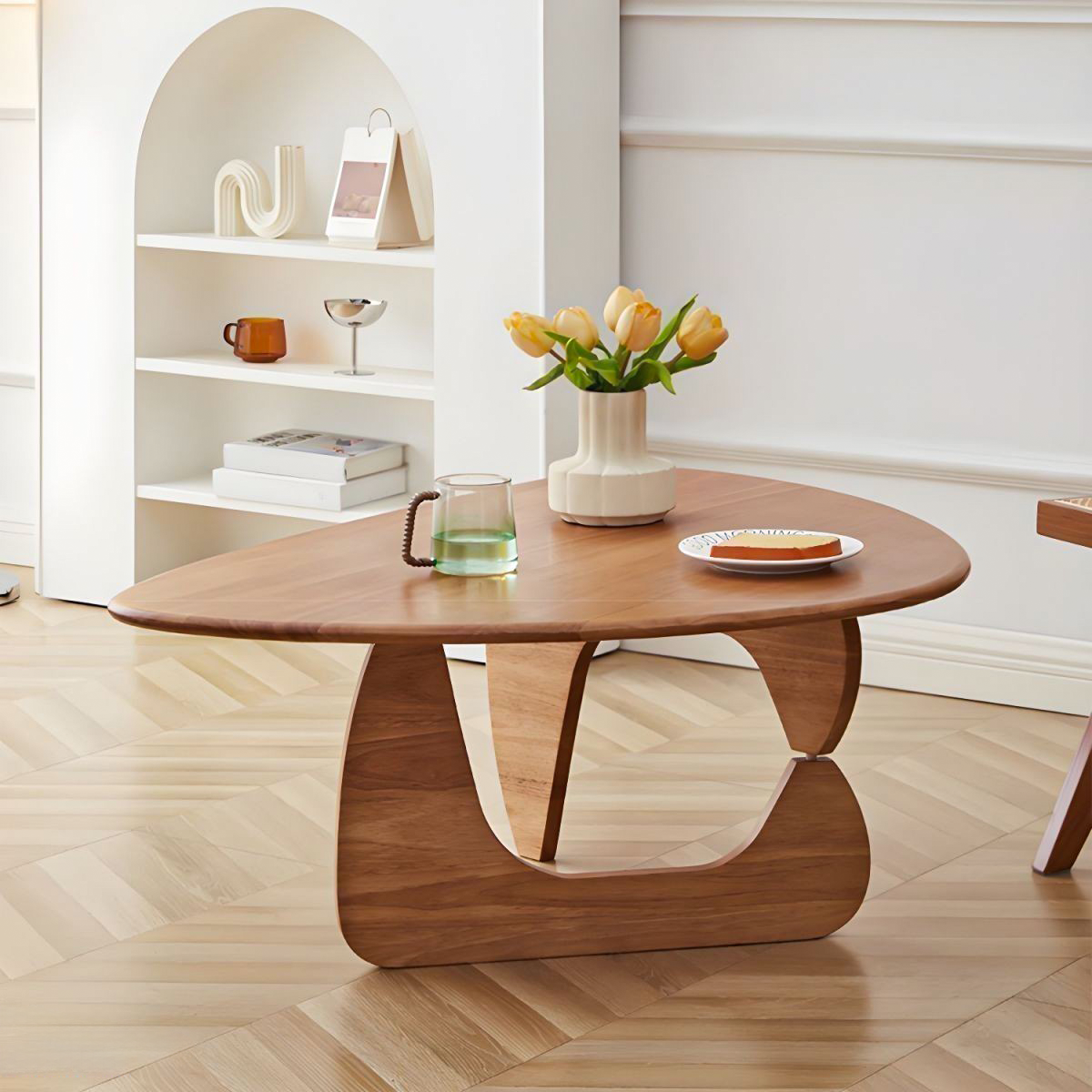  Bàn sofa Noguchi wood 